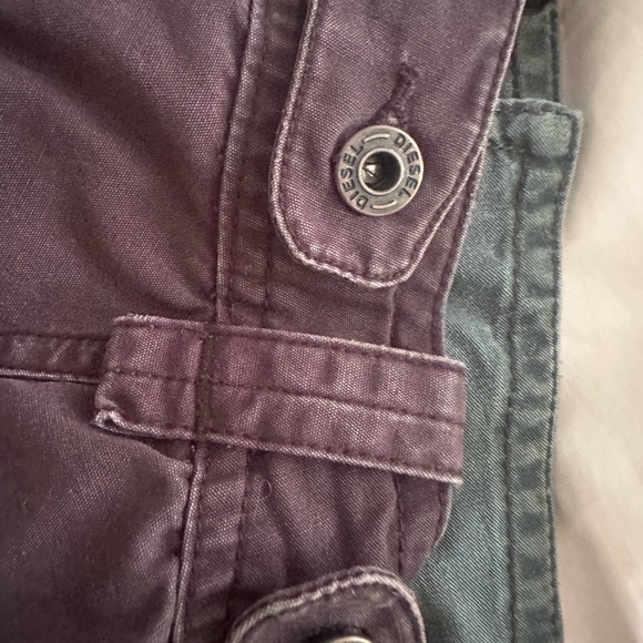 Vintage Diesel Denim Mini Skirt in Black, Size 28, Unique Design - Picture 4 of 8